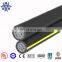 600V XLPE Insulation Aluminium Conductor Triplex URD Cable