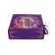 Custom Rigid Luxury Foldable Gift Packaging Box With Ribbon Closure
