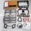 genuine construction machinery N14 overhaul gasket set 4089371 4024928 3804740  truck diesel engine upper engine gasket set