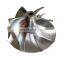 TD05H 60.50/78.00mm 5+5 blades Turbocharger aluminum 2618/milling/billet compressor wheel