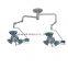Ceiling Mounted Hospital LED Surgical Lamp Double Dome V4+4