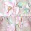 2019 New Arrival Chiffon Flyaway romper Floral Flower Printed baby little girls romper Whosale Price baby jumpsuit