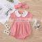Infant Kids Baby Girls Rompers Summer Girl's Baby Short-Sleeved Bodysuits