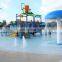 Orange Pour Bucket  Splash Pad Steel Park Slides Sale Water Games Park