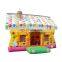 Gingerbread Bounce House Inflatable Jump Bouncing Castle For Kids