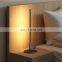 Modern creative design decoration aluminum tube linear LED table lamp colorful bedside night light with remote control