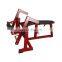 Commercial fitness iso lateral leg curl equipment