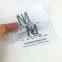 High Quality Transparent Plastic Pvc Business Cards Custom Clear Sheet 3d Sticker