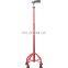 Aluminum Alloy Retractable walking Aid Height Adjustable Four Legged Old Man's Walking Stick