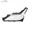 HOT SELLING car black border transparent Headlight glass lens cover for LX570 16-19 Year