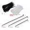 High Quality white black self-locking plastic nylon cable tie