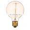 CE E27 Vintage Globe Edison Bulb G80 25W 40W 60W 110V 220V