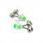 10pcs/bag  Twin  Fishing Bells Bite Alarms Fishing Rod Clamp Tip Clip Bells Ring Carp Outdoor Fishing Tackle Fish Alarm