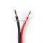 GS Power cord 100% Copper 24 AWG (American Wire Gauge) 50 ft Red & 50 ft Black Bonded Car Audio Stereo LED Light Zip Cord Cable
