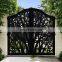 Wrought iron garden gates, front gate design,  main iron gate design