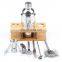 Customized Portable Egypt Stainless Steel Bartender Kit Tools Bar Set Cocktail Shaker