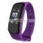 SANDA C1P Stylish Smart Watch For Women Fitness Tracker Sport Ladies Silicone Bracelet Phone