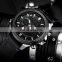 RISTOS 9416 Popular Men's Digital Analog Military Chrono Man Watch Time Showed Fashionable Leather Casual Watches Men