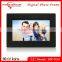 2016 China factory price 7 inch Curved acrylic TFT LCD electronic photo frame