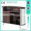 beauty salon glass top reception desk/cash table