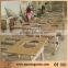 Prefab Granite Rusty Yellow G682 Molded Granite Vanity tops For Hotel