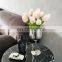 Nordic 2021 Hot-selling Cup Wedding Crystal Vase Modern Wine Cabinet Dining Table Transparent Vases Glass for Home Decor