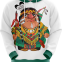 Blue and White Custom Sublimation Hoodie with High Quality