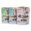 Heat seal standing up pouches edible packaging food mylar oatmeal cereal foil snack packaging bag