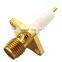 PCB edge sma connectors sma female connector 4 pins End Launch PCB Mount SMA Female Straight RF Connector Adapter