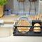 Kitchen Dish Drainer, Drying Rack with Full-Mesh Storage Basket, Black