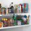 Kitchen Cabinet Shelf Drawer Fridge Freezer Organization Food Storage Bin Organizer with 4 Compartments