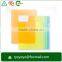 hard plastic cover a4 size L shape pp file folder