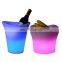 nightclub bars restaurant event party Whiskey Beverage led Wine Chiller Multi Color Changing Plastic Led Beer Ice Bucket
