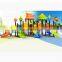 Commercial used big plastic slide children outdoor games playground equipment