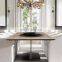Factory Price Adjustable Light Brass Pendant BOULE DE CRISTAL CLEAR GLASS ROUND CHANDELIER 36