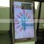 24" Wall Mounted Mirror Screen Ad Player Capacitive Touch Screen Wifi Android Kiosk Advertising Display Lcd Mirror Tv