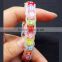 DIY loom bracelet with letter beads