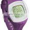 Wristband pedometer with calorie counter and step distance heart rate watch