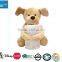 plush dog blanket set/animal blanket set/baby blanket with plush dog toy