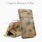 Genuine leather phone case for iphone 6 / 6 plus, mobile phone case with card slots