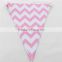 Romantic Birthday Party Supplies Cheap Party Decoration Paper Bunting Flags