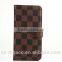 grid style wallet Leather Case for htc one2 m8,Leather Case for htc one2 m8