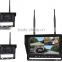 100% Factory Digital Wireless Reversing Type 4 Channel 2.4GHz Digital Wireless 9" Back Up Monitor and 2 Cameras for All Vehicles
