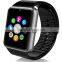 2016 Wholesale Top Selling GT08 Smart Watch With SIM Card ,MTK 6260A IOS Bluetooth Smart Watch GT08 VS DZ09 Android Smart Watch