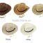 CBSH001 Summer wholesale straw cowboy hats New panama cheap straw hats