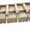 Double hinge low noise accumulation roller top chain