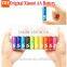 Original Xiaomi AA Battery Rainbow 5th Batteries Disposable Alkaline Battery Core No Mercury and Cadmium For Toys Remote