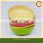 Decorative Color Bamboo Salad Bowl