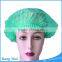 disposable non woven hair shower clip cap
