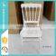 white wash wooden wedding napoleon chair
